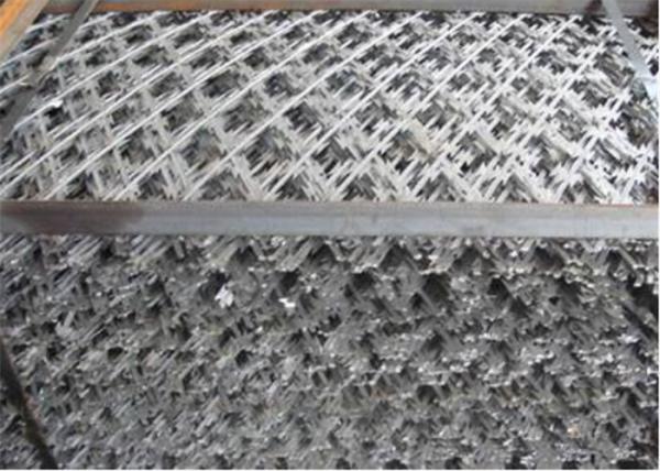 Welded Bto 10 100mm X 200mm Diamond Razor Mesh Hot Dip Galvanized