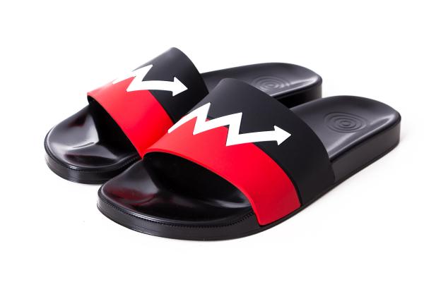 Flexible Men PU Slippers Opened Toe , Men'S Indoor Summer Slippers SW1910170
