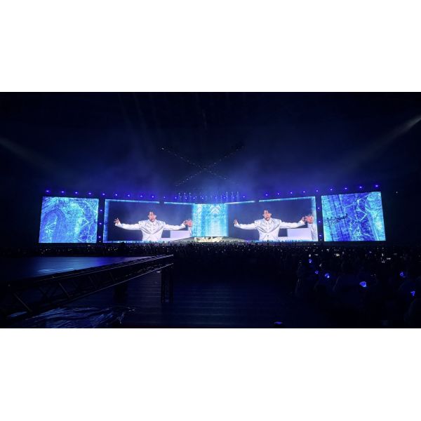 GS Series Outdoor LED Screen P3.91 Video Wall, Shared-Load Power Supply, Stable Rental Solution