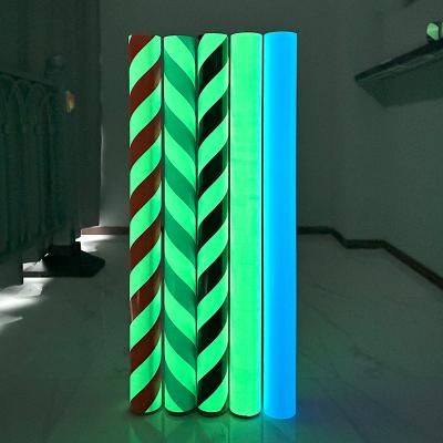 2-12h Waterproof Self Adhesive Photoluminescent Sheeting 1.22*45.72m For Safety Sign