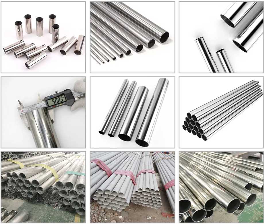 Hot Rolled ASTM A240 316 316L Seamless Stainless Steel Tube For Decorative Pipe