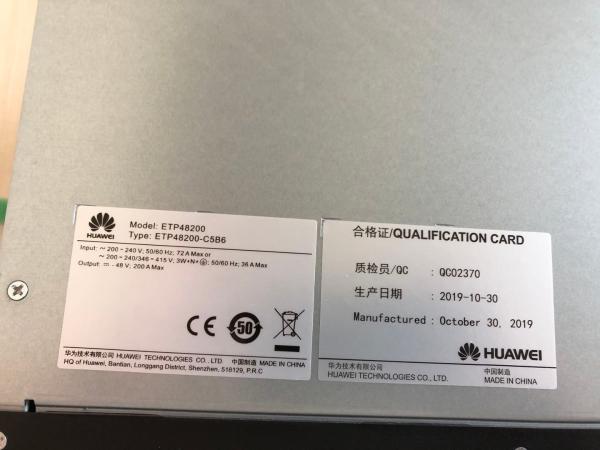 19inch 48V 200A Telecom DC Power Systems ETP48200-C5B6  For HW