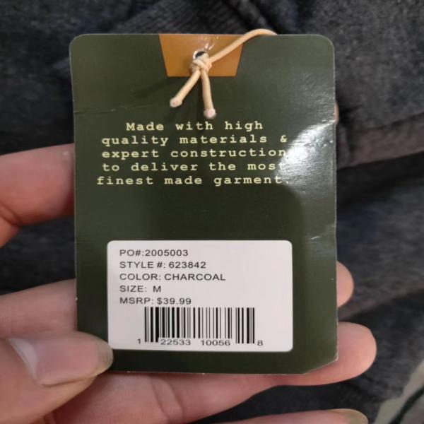 Winter Charcoal Color Mens Sharpa Hoodies Thick Warm Fleece Lined Hooded Coat