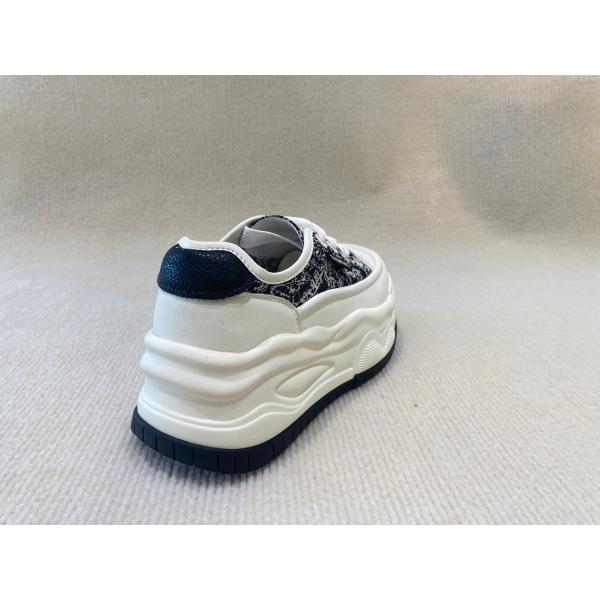 Chinese style embroidery low-top women casual sport lightweight comfortable round head