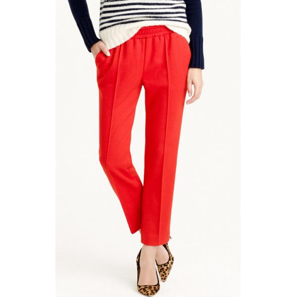 Deep washed holes butt lift uptown women pants