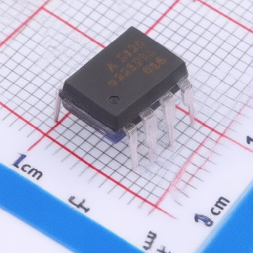 IGBT gate drive optocoupler Broadcom HCPL-3120-000E with low output voltage and wide operating range