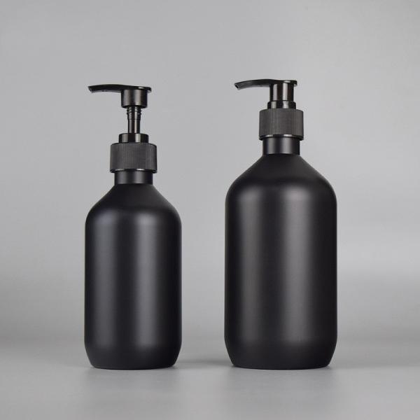 300ml 500ml Plastic Shampoo Pump Bottle Black Lotion Shower Gel Hand Sanitizer