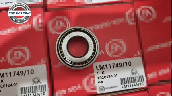 Single Row LM11749/10 Tapered Roller Bearings 17.462*39.878*13.843mm China Manufacturer