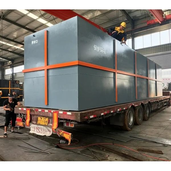 Motor Driven MBR Industrial Integrated Sewage Domestic Wastewater Treatment Equipment Package Domestic Sewage Treatment Plant