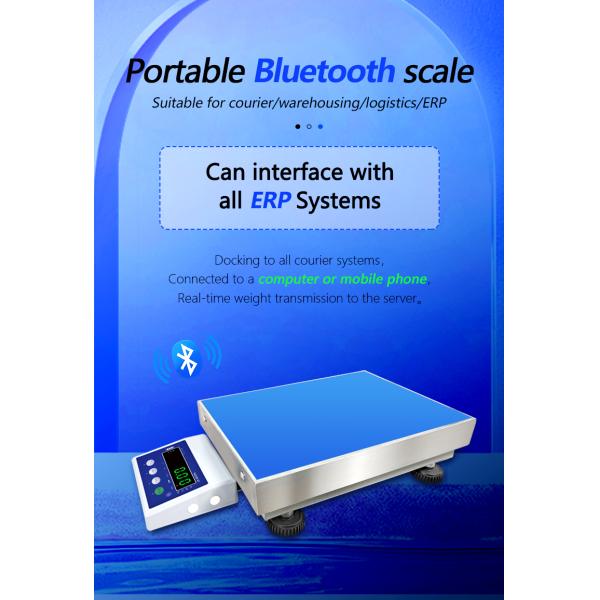 Industrial Weighing Made Easy with SOHE AT Bluetooth Scale and 6-Digit LED Display