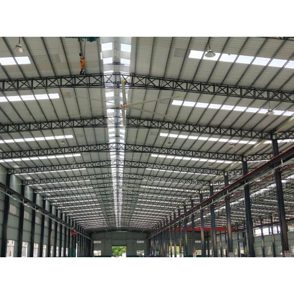потолочный вентилятор вытыхания 3m 10FT HVLS промышленный крытый с мотором Pmsm
