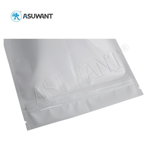 Customized Printed Smell Proof Zipper Bags Foiled Mylar Zip Pouch For Medical