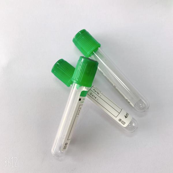 Пыроген свободное Эко трубки верхней части зеленого цвета гепарина натрия ССТ не токсический дружелюбное