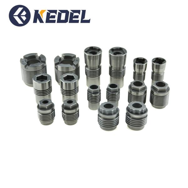 YG20 Cinquefoil Cemented Carbide Nozzle PDC Drilling Bit For Mechanic Industry