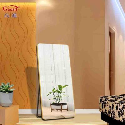 Largo Banheiro Extra Espelho Piso Moda Casa Espelho de Autocolante de Casamento em tamanho personalizado