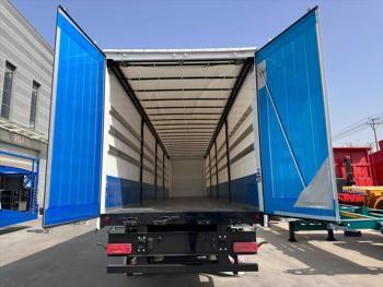 Versatile CIMC Tarped Semi-Trailer  For Cargo Protection 38600kg Max Payload