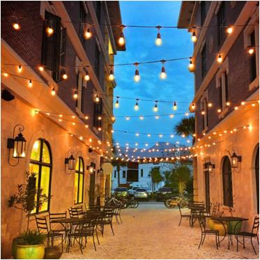 100Ft G40 Globe String Lights with Bulbs ,Outdoor Market Lights for Indoor/Outdoor Commercial Decor
