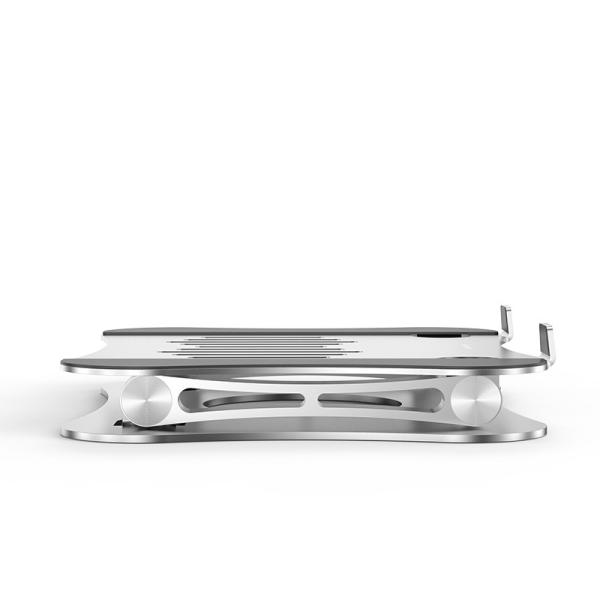 15.6inch Height Adjustable Ergonomic Laptop Stand , 740g Aluminum Laptop Holder
