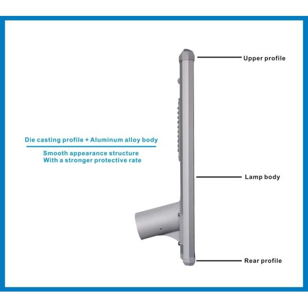 120w 180w Smart Solar Street Light , Integrated Type Solar Powered Led Street Lights