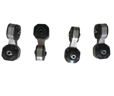 Weft Needle Connecting Rod For Hook And Loop Loom
