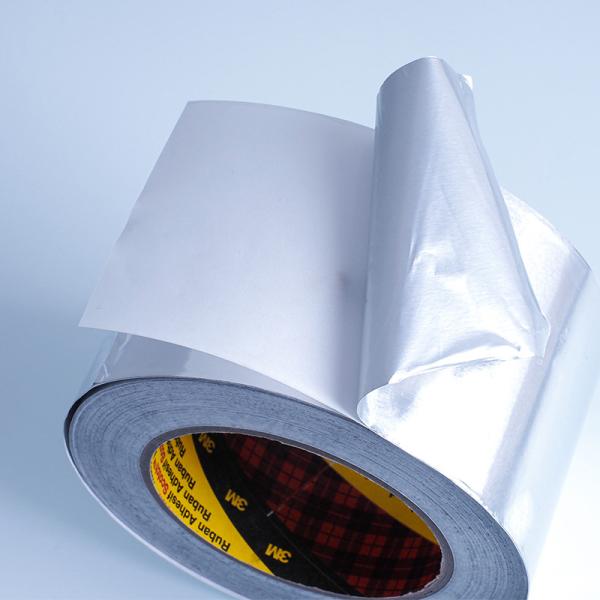 3M 1436 Silver Color Aluminum Foil Tape 75MM X 50M Pipe Sealing Tape