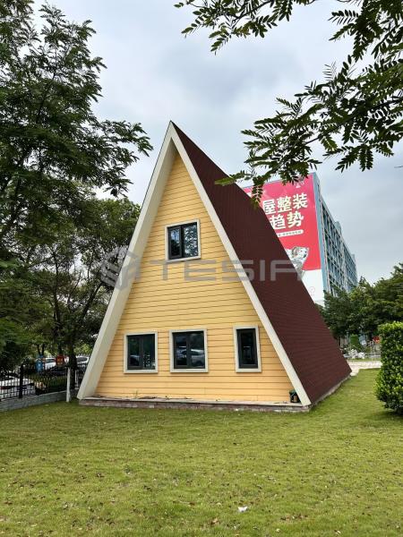 Easy To Install Light Steel Building Prefabricated House Modern Prefab Villa