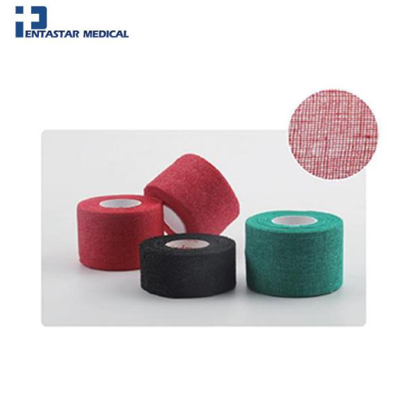 CE Cotton Self adhesive Bandage Wrap in Medical Elastic Adhesive for Sports, Hand & Leg Guard