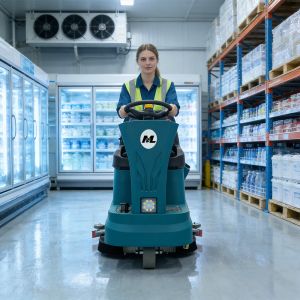 Heavy Duty OEM Ride On Floor Cleaning Machine Perfect for Logistics and Manufacturing
