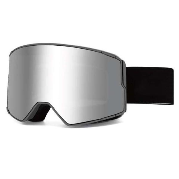 1/2/3 Layers Face Foam Optional Anti-fog UV400 Ski Goggles with Magnetic Feature
