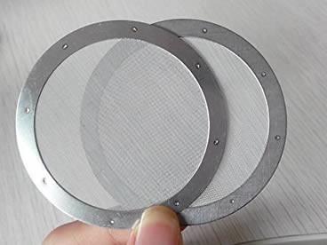Stainless Steel Edge Stainless Steel Filter Mesh 100/150/200 Mesh Size Round Fine Disc