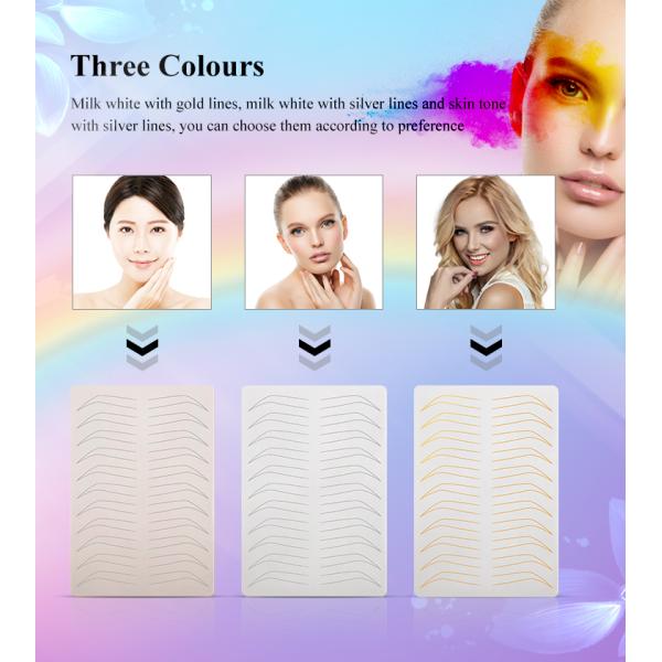 1.5MM Permanent Makeup Practice Skin Eyebrow Tattoo Microblading Skins Double Sides