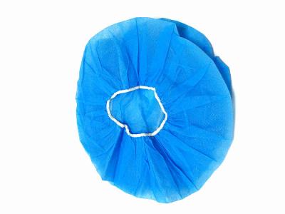 Tampão Bouffant não tecido descartável 30GSM dos PP dos materiais de consumo da sala de limpeza do hospital