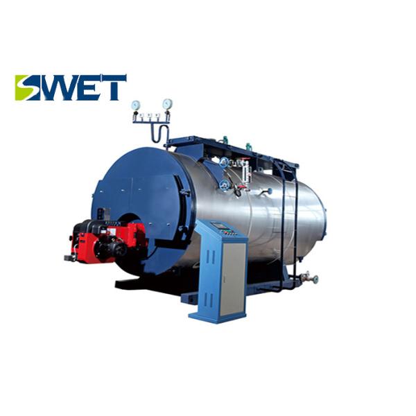 Heating 15T/H Industrial Gas Fired Steam Boilers Good Thermal Insulation Material