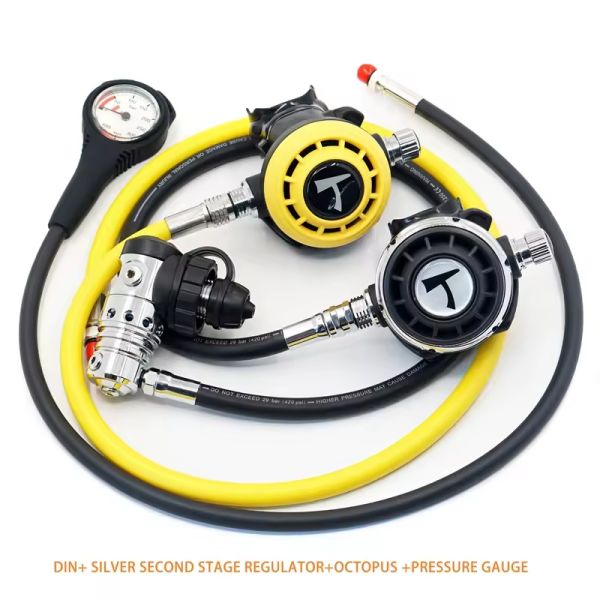 Durability Balanced Diaphragm Scuba Diving Regulator Set For Training