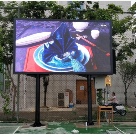 P4 Outdoor Full Color LED Rental Screen Epistar Chip 62500 Points/Square Meter