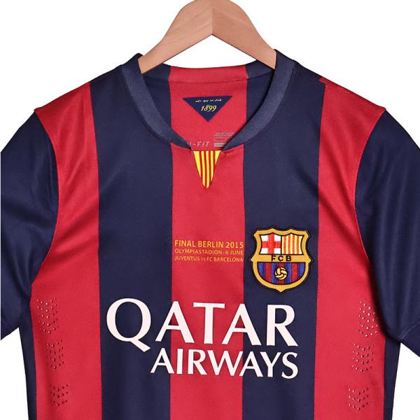Barcelona Retro 2014-2015 Home Jersey Group Customization Exclusive Classic Reappearance