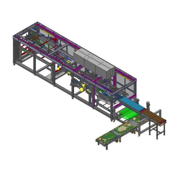 High-Speed 60BPM Wrap Around Case Packer with Multi-Format Compatibility and 380V AC Power for Beverage Carton Packing