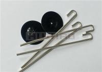 attaches en aluminium de crochet en J de 2.5mm pour les filets se reliants de protection des animaux aux panneaux solaires