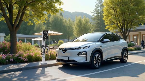 Pedestal Mounted Ev Home Chargers Tesla Car Charger Efficient For Residential Use