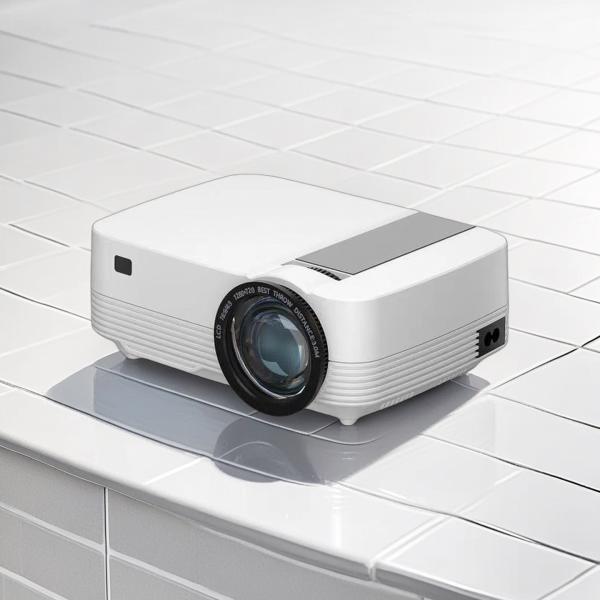 Z6 Mini Portable Projector Android 9.0 White 720P 180 ANSI Lumens Projector