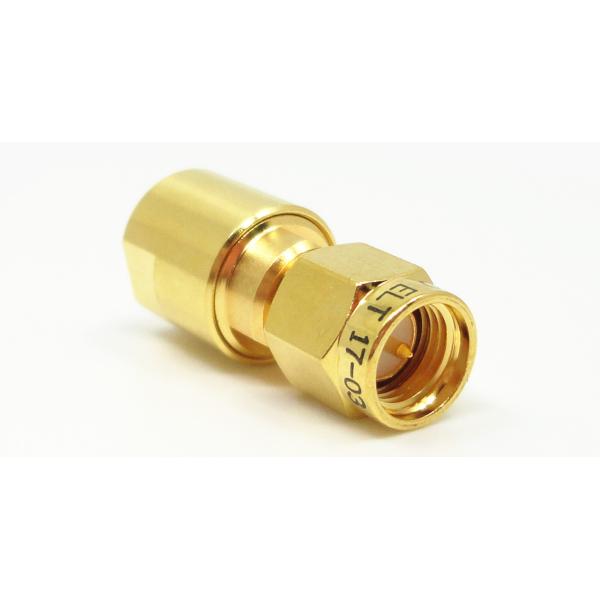 Conector de bronze do homem SMA RF do mini tamanho para o cabo de LMR200 MF147B CXN3449