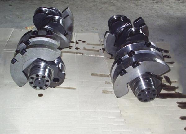 OM402 Forged Steel Crankshafts 4020303202 4020304301 4020303701 Excavator engine parts