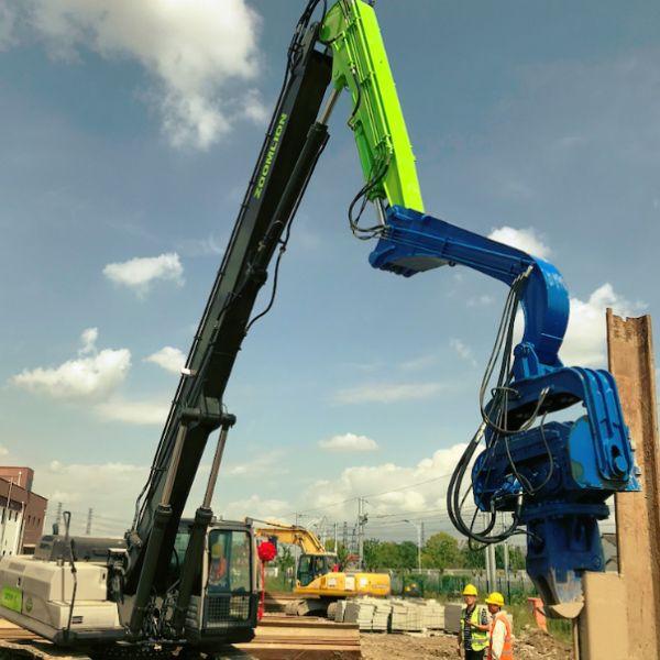 Palplanche ferroviaire de travaux de construction jusqu'à 15 mètres