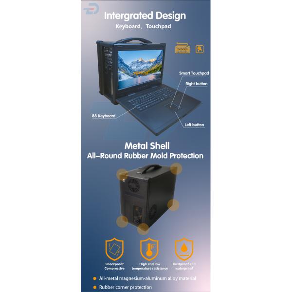 Computador IPC industrial robusto e portátil I5 I7 I9 Gênero