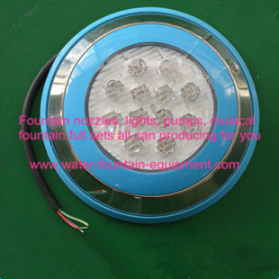 18w 27w 54w Big Power Underwater Swimming Pool Lights With White / Blue Ring