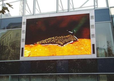 Grandes telas de exposição conduzidas exteriores 8000nit, tela exterior à prova de intempéries do diodo emissor de luz P16