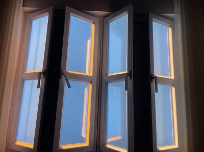 Home Electricity Powered Fake Window Light CRI RA 95 and Wall Mounting Installation for Lighting