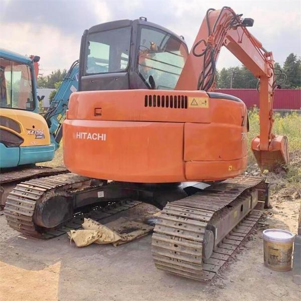 Used Hitachi ZX75 Excavator with 0.33 m3 Bucket Capacity in Good Condition from Japan