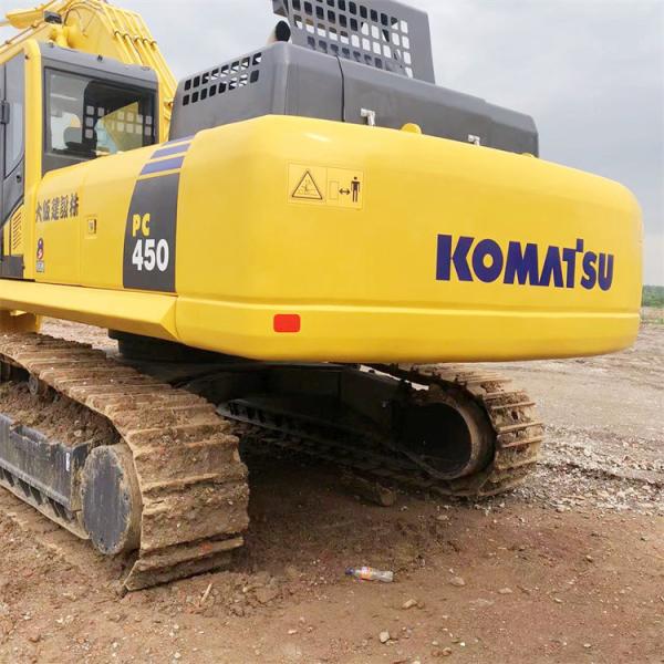 Japão Original grande usado Komatsu PC450-8 Excavadora de 45 toneladas para mineração