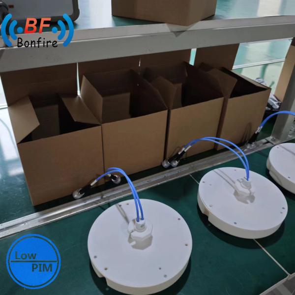 White 5G LTE Outdoor Log-Periodic Antenna High Gain 10dBi for Microwave Applications